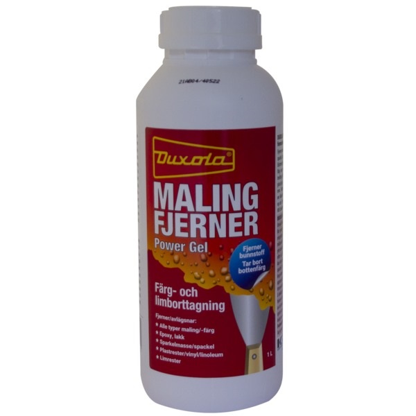 DUXOLA POWER GEL MALINGFJERNER 1L - Image 2