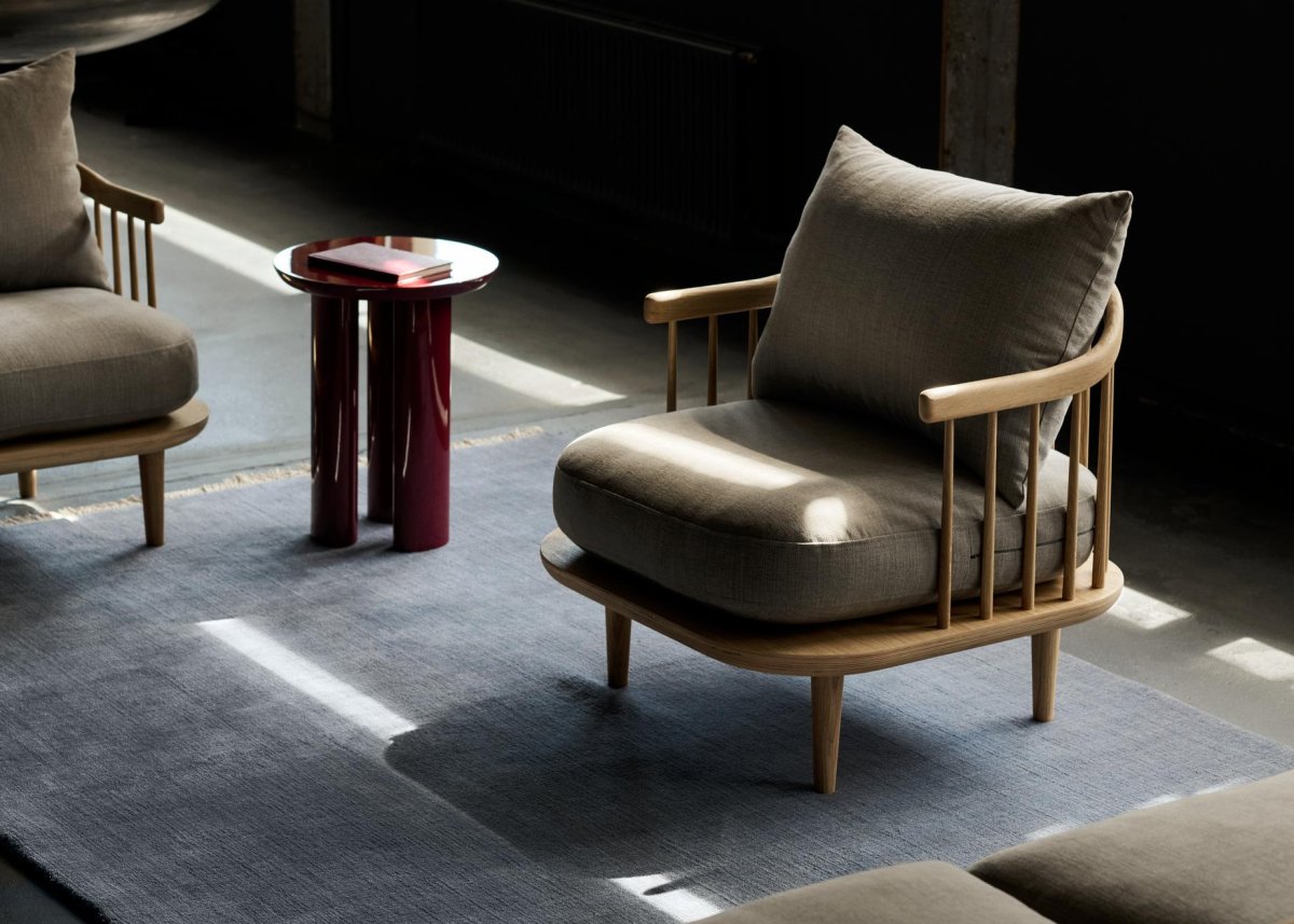 Teppe The Moor Rug Grey Blue Thunder - Image 7